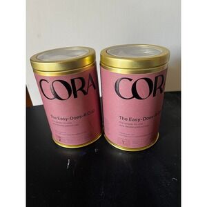 2 Cora The Easy-Does-It Menstrual Cups Size 1 & 2 Medical Grade Silicone NEW